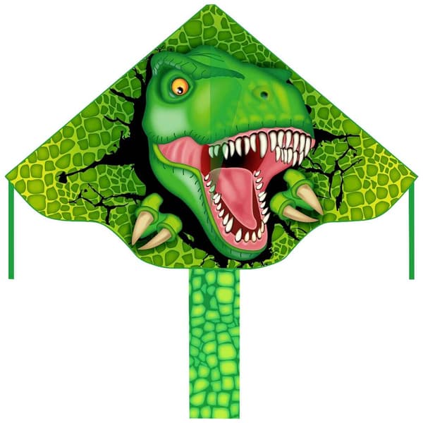 Ecoline en lina Drake Simple Flyer T-Rex Spännvidd 1200 mm Vindstyrka 2 - 5 bft