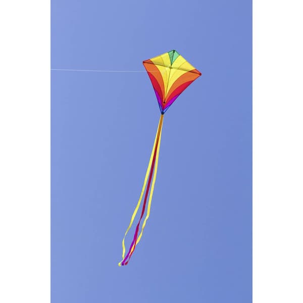 HQ en lina Drake Eddy Rainbow Spännvidd 680 mm Vindstyrka 2 - 5 bft