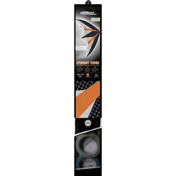 Günther Flugspiele två linor Sportdrake Synergy 125 GX Spännvidd 1250 mm Vindstyrka 4 - 6 bft