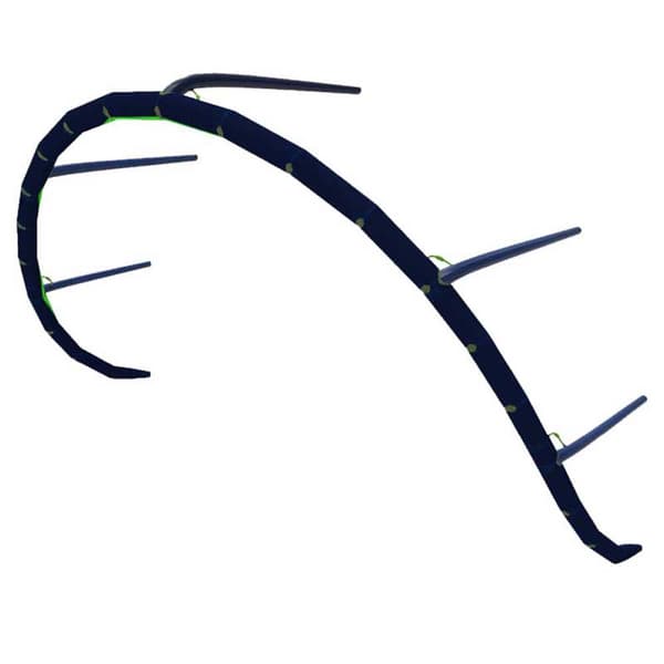 Crazyfly Glente Hyper Grøn 7 m