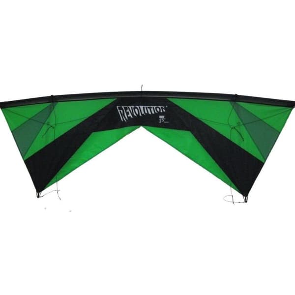 4 rad kite - Revolution Kites- Experience Reflex- Finns i flera färger - Med grön-svart handtag