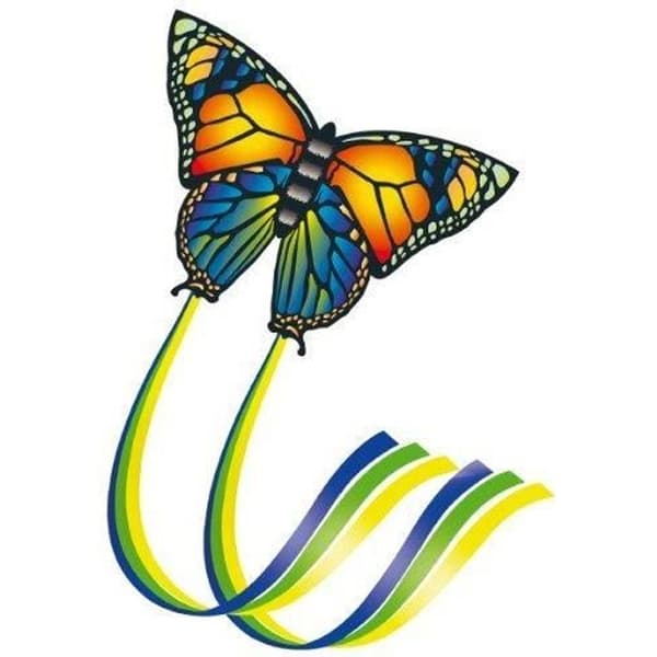 Butterfly monofilament drake - GUNTHER - slitstark Rispstop polyester - dubbel stabiliserande svans