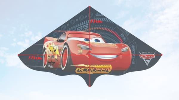 GUNTHER KITE FÖR BARN BILAR BILAR DISNEY KIDS