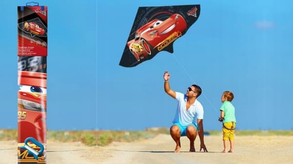 GUNTHER KITE FÖR BARN BILAR BILAR DISNEY KIDS
