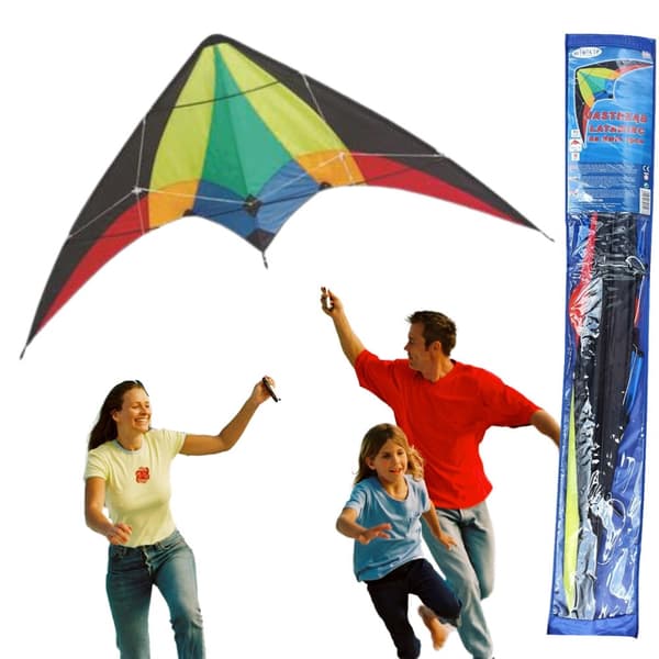 Stor 2-rads sportdrake 140X74cm Jastrząb
