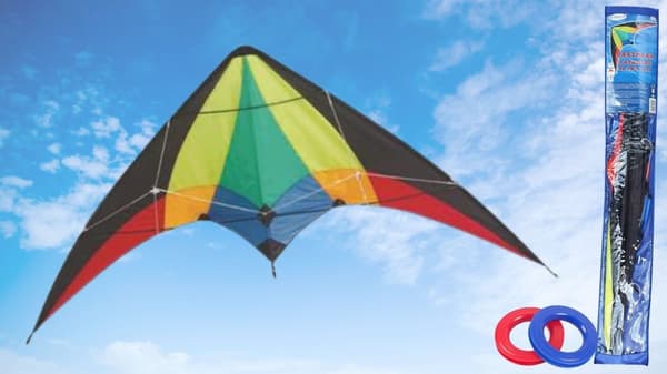 Stor 2-rads sportdrake 140X74cm Jastrząb