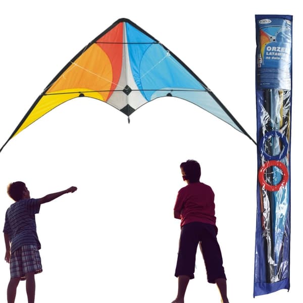 Stor akrobatisk sportdrake 160X80 MED LINER
