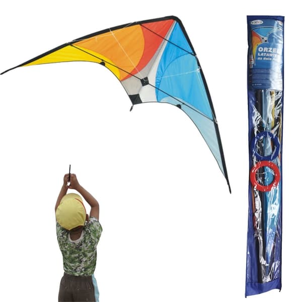 Stor akrobatisk sportdrake 160X80 MED LINER