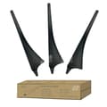 Miniatyrbillede 1 af 2: Delta Wing Blade til Vindgenerator, Længde 630mm, Farver Sort, Hvid, Blå, Rød,Sort, 3 klinger, Kun blad
