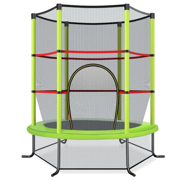 Have Trampolin, 165x165x188 cm, Grøn