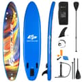 Miniatyrbild 1 av 8: Uppblåsbar Stand Up Paddle Board, M, 10.5'x30"x6", Blå