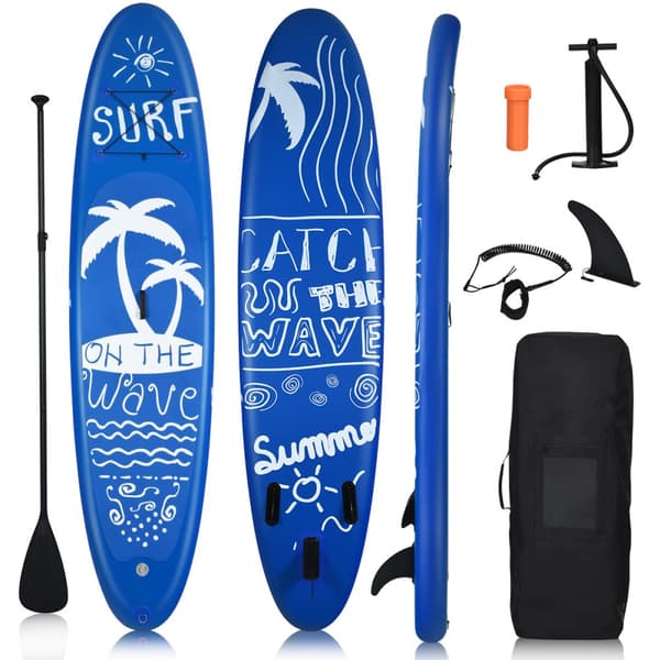 Uppblåsbar Stand Up Paddle Board, 305x76x16 cm