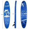 Miniatyrbild 1 av 8: Uppblåsbar Stand Up Paddle Board, 305x76x16 cm