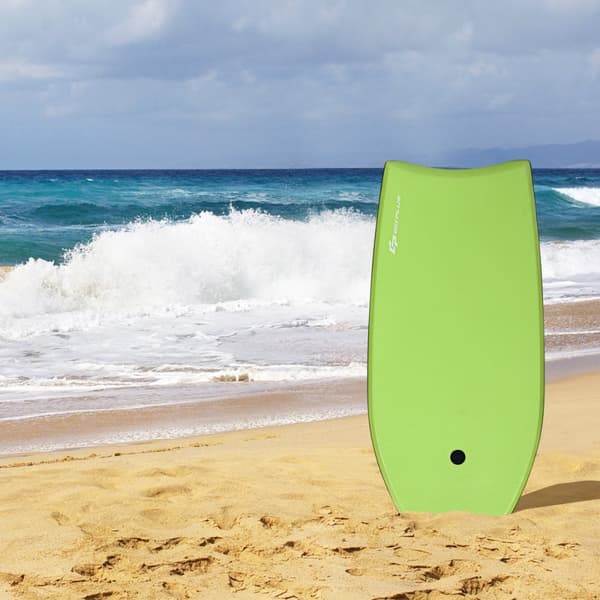 Bodyboard, Super Surfing Lättviktsbodyboard med koppel-L, 37"x19"x2.36"