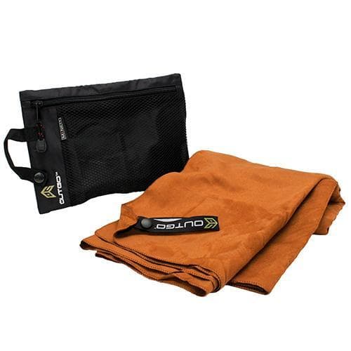 handduk sport, MCNETT OUTGO ULTRA COMPACT MICROFIBER TOWEL terra cotta LARGE