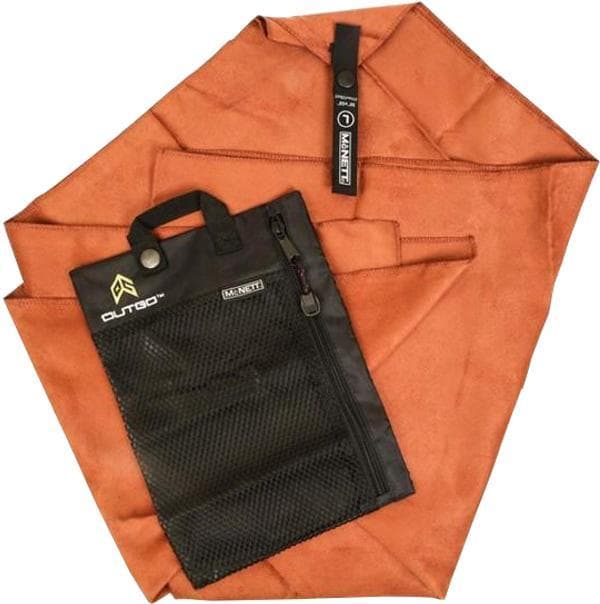 handduk sport, MCNETT OUTGO ULTRA COMPACT MICROFIBER TOWEL terra cotta LARGE