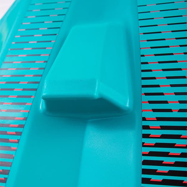 Kneeboard JOBE Slash Teal, 124 cm, blå/orange, passar åkare 120 kg