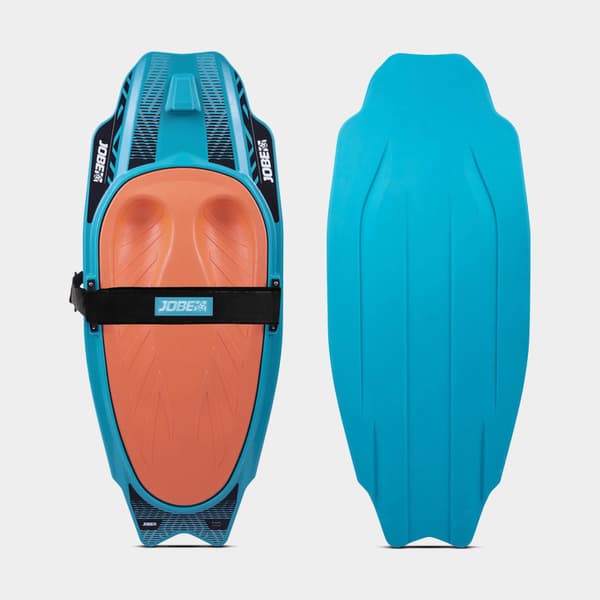 Kneeboard JOBE Slash Teal, 124 cm, blå/orange, passar åkare 120 kg
