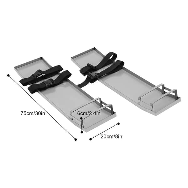 Betongknäplattor, Ergonomisk Design, Hållbart Rostfritt Stål,Silver