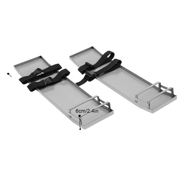 Betongknäplattor, Ergonomisk Design, Hållbart Rostfritt Stål,Silver