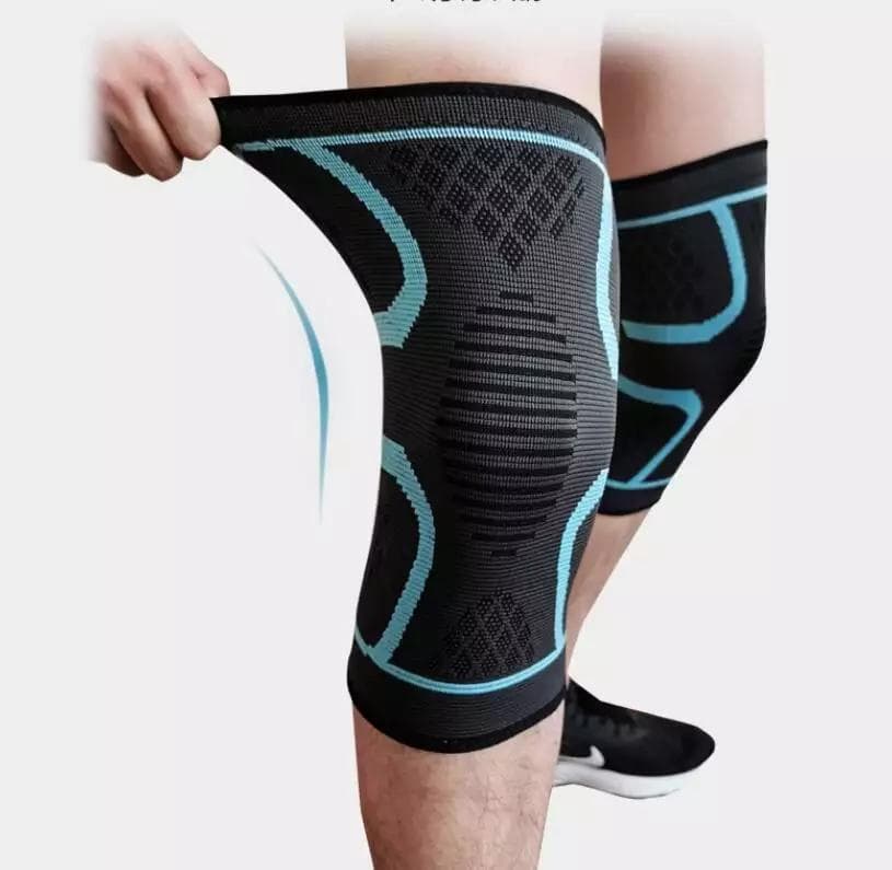 Justerbart knäskydd m kompressor ökad blodcirkulation anti glid