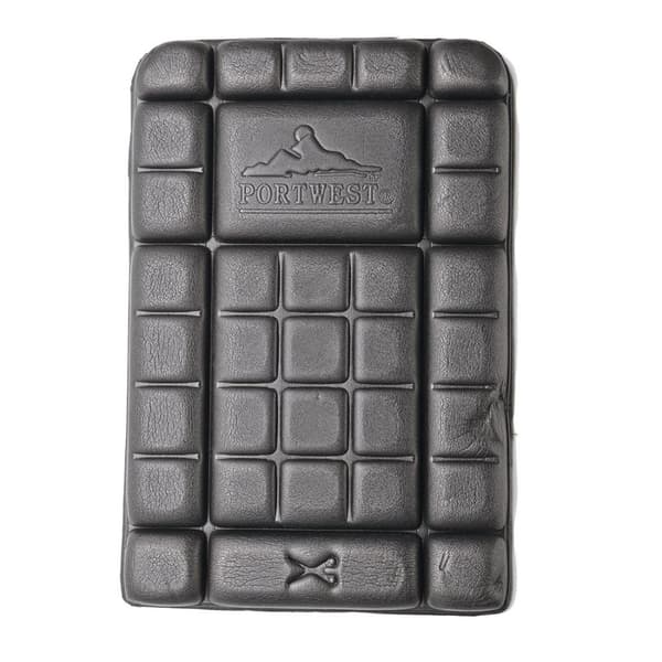 Portwest CE Certified Knee Pads Black One Size