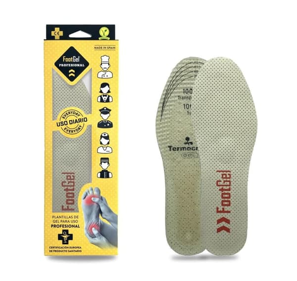 Innleggssåler Footgel Profesional, størrelse 39-42