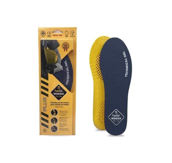 Innersula Footgel Works Plus, storlek 35-38