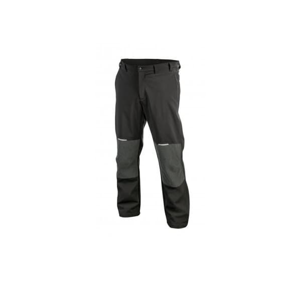 ELDE softshell arbejdsbukser (sort) XL