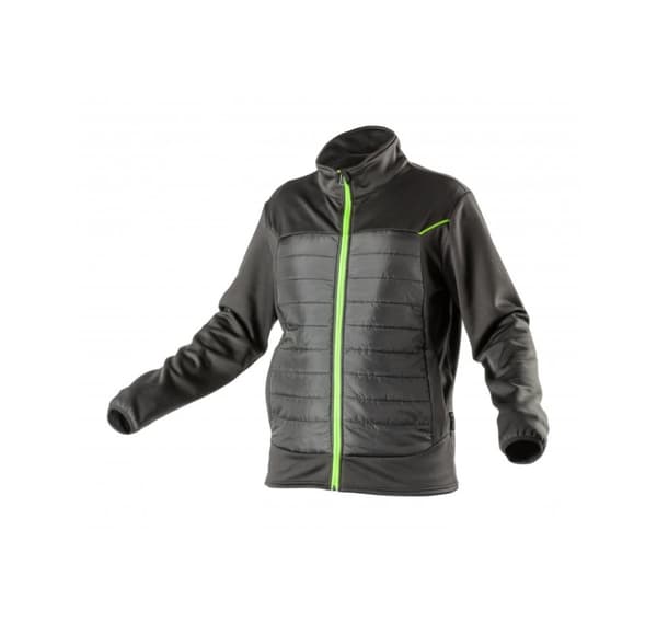 LEVIN hybrid fleece jacket black XL (54)