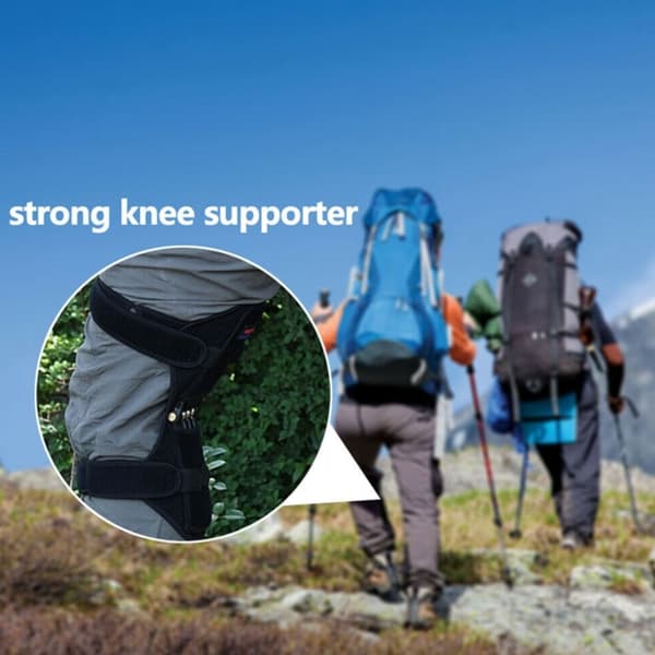 Knästöd - Justerbart med fjädrar för stöd - (set med 2 st)