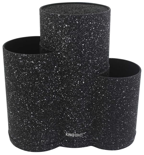 UNIVERSAL BLOCK KNIVST�LL 3-i-1 KINGHOFF KH-1561 SVART