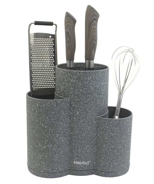 UNIVERSELL BLOCK KNIVST�LL 3in1 KINGHOFF KH-1568 GR?