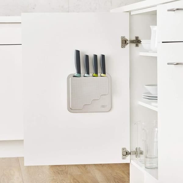 Joseph Joseph DoorStore Elevate knivset 31 cm silver/svart