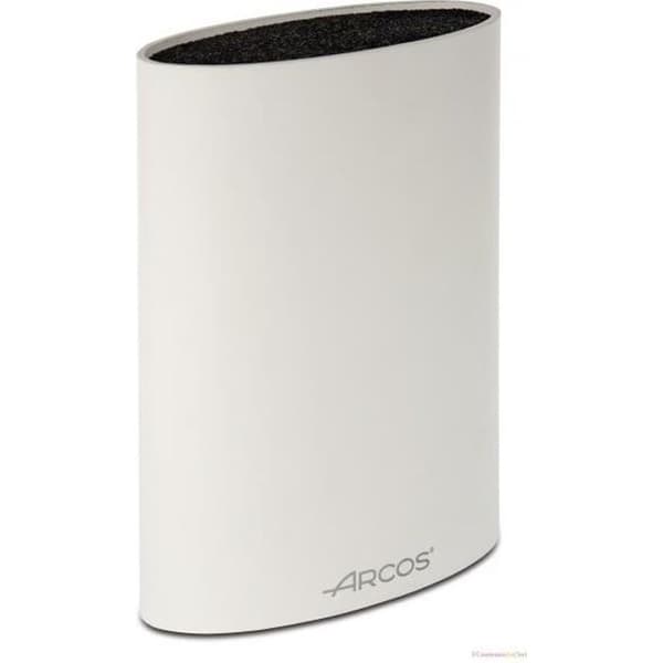 Universalblock - ARCOS - Vit oval - Avtagbar inredning - För 20 cm blad