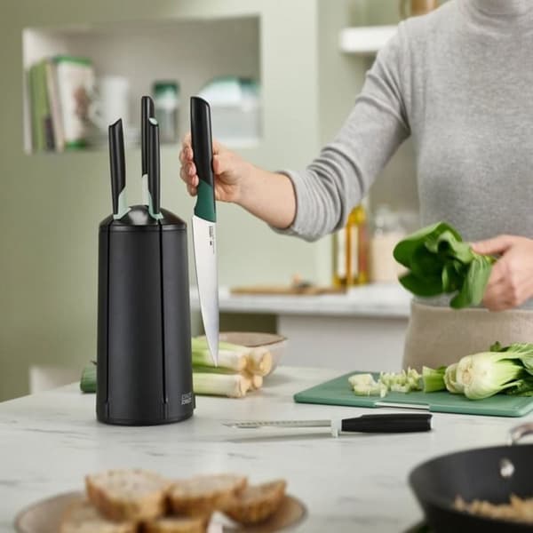JOSEPH JOSEPH Elevate™ 5 Knivar Karusell Grön