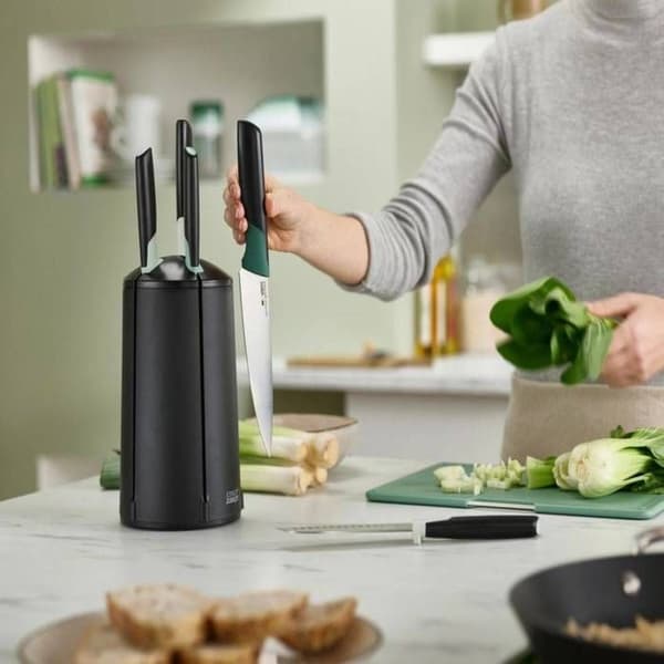 JOSEPH JOSEPH Elevate™ 5 Knivar Karusell Grön