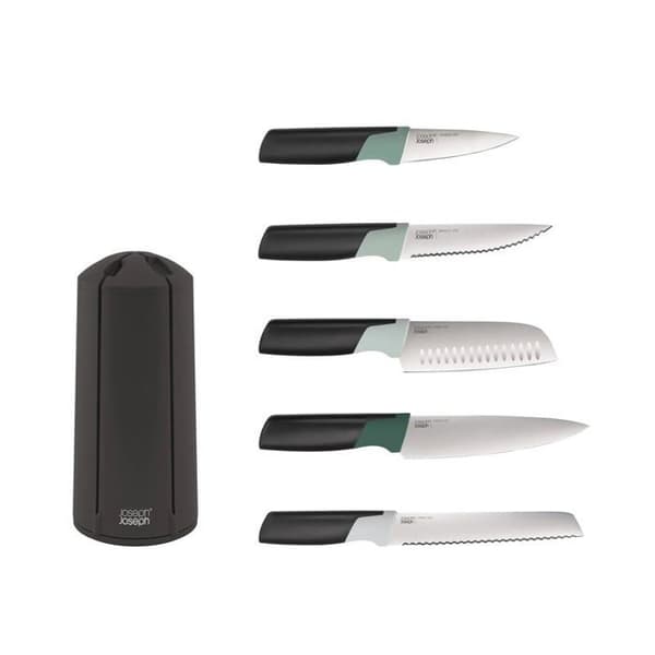 JOSEPH JOSEPH Elevate™ 5 Knivar Karusell Grön