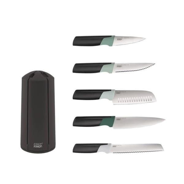 JOSEPH JOSEPH Elevate™ 5 Knivar Karusell Grön