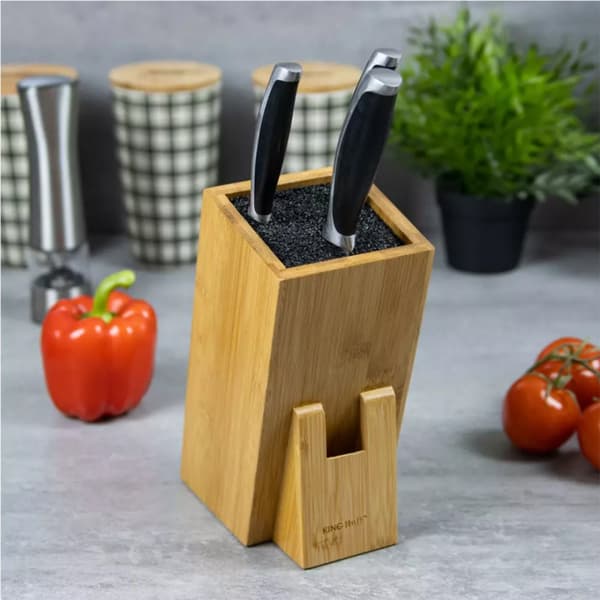 BAMBUBLOCKS KÖKSKNIVSTÄLL KINGHOFF KH-1558