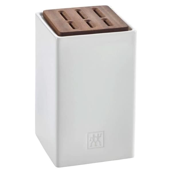 ZWILLING Tillbehör - Förvaringslåda (1 Styck - 1,4 l) - Vit Keramik / Trä