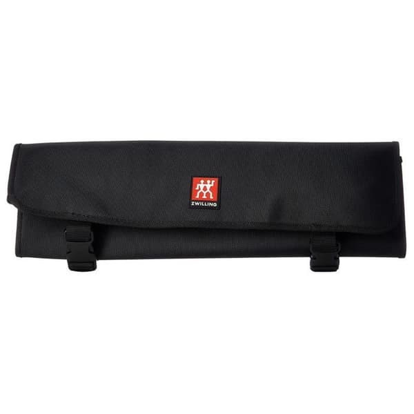 Tillbehör - ZWILLING - Knivfodral - Svart nylon - 7 fack - 16 cm x 50 cm x 0,7 cm