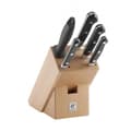 Miniatyrbild 1 av 4: Knivblock - Zwilling - Professionell - 4 knivar + 1 slipsten - Smyckade blad - Svart