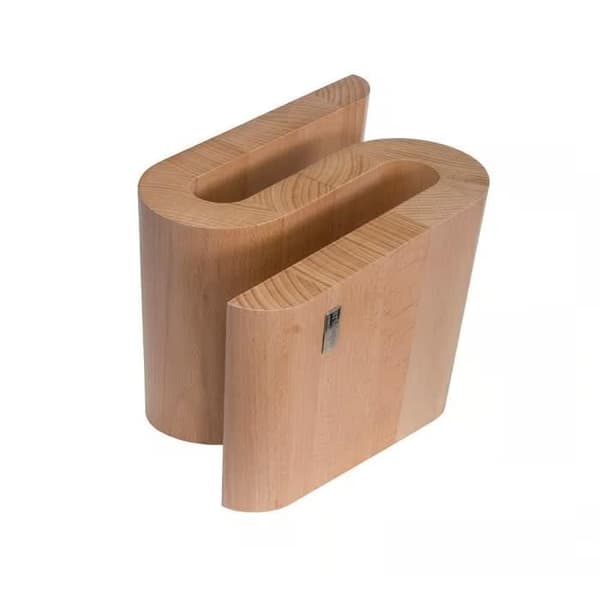 ArteLegno magnetiskt knivblock i bokträ s AL84