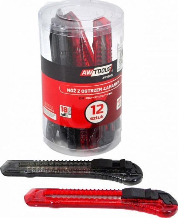 Awtools - AW29000 - PAPERICHTER 18mm / 12 st. I EN TUB.
