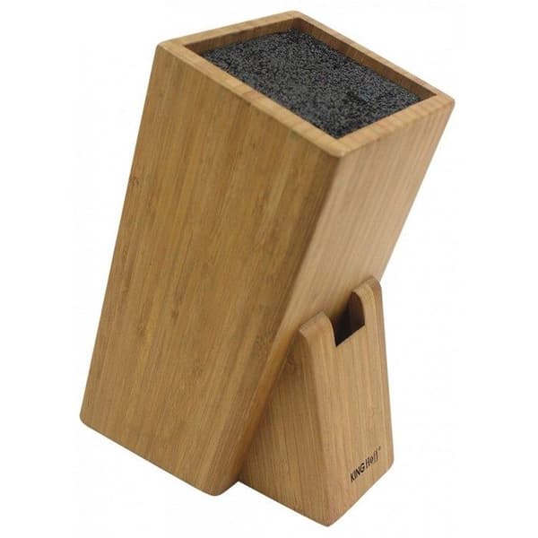 Knivblock - KING HOFF - KH1558 - Bambu - Brun - Kontemporär design