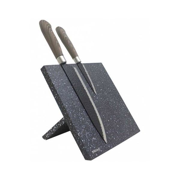 Magnetiskt knivstöd - KINGHOFF - KH-1560 - Svart - Modernt design - 1 styck