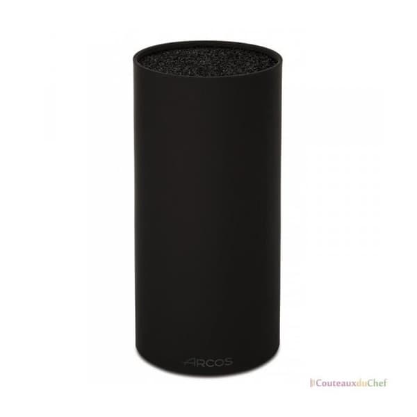 Universalblock - ARCOS - Svart rund design - Avtagbar inredning - Termoplastiskt gummi - 10 års garanti