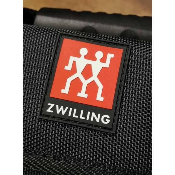 Knivfodral - ZWILLING - Tom - Svart nylon - 7 fack - 45,20 cm x 15,00 cm x 7,00 cm