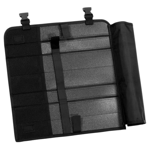 Knivfodral - ZWILLING - Tom - Svart nylon - 7 fack - 45,20 cm x 15,00 cm x 7,00 cm